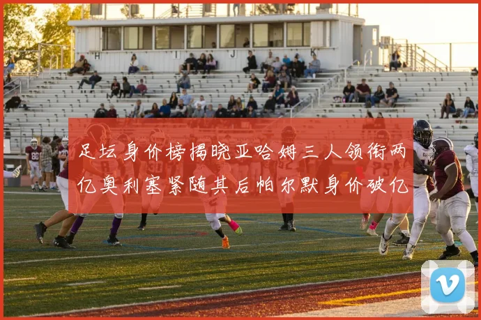 足坛身价榜揭晓亚哈姆三人领衔两亿奥利塞紧随其后帕尔默身价破亿