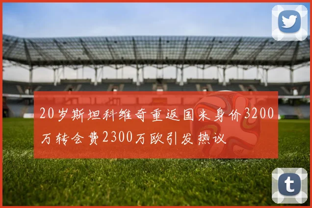 20岁斯坦科维奇重返国米身价3200万转会费2300万欧引发热议